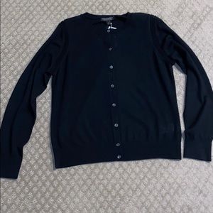 Banana Republic black long sleeve cardigan.